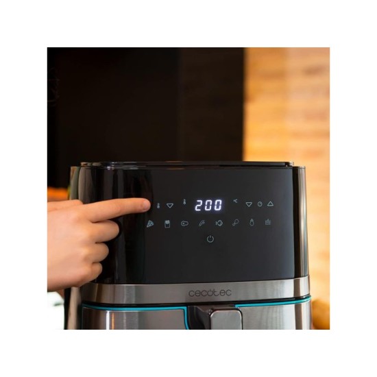 Еър фрайър Cecotec Cecofry 5500 Pro, 5.5 литра, 1700 W